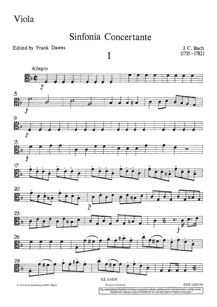 Sinfonia concertante F-Dur